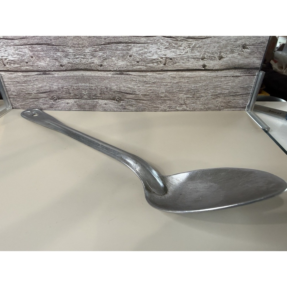 Nash US Military Chow Mess Hall Serving Utensil Solid spoon Approx 15"